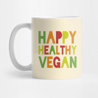 Happy Healthy Vegan Mug